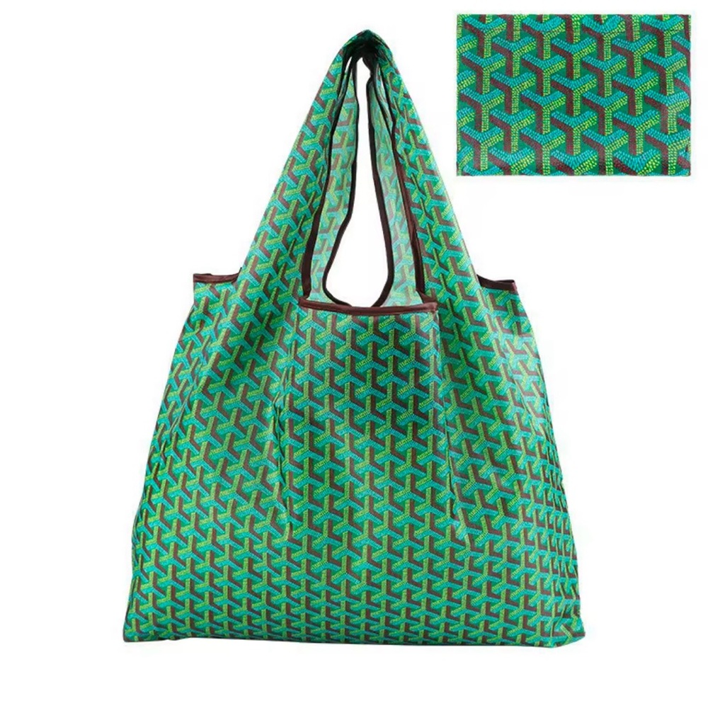 Large foldable shopping tote. Cute, Lightweight & durable.